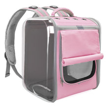 Load image into Gallery viewer, Pet Cat Carrier Backpack Breathable Cat Travel Outdoor Shoulder Bag For Small Dogs Cats Portable Packaging Carrying Pet Supplies
